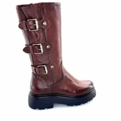 Rock|Bottes<Mjus Bottes L44304 201 Cuir Marron