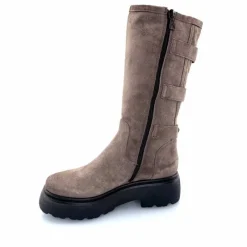 Rock|Bottes<Mjus Bottes L44304 201 Daim Gris GrisFoncé