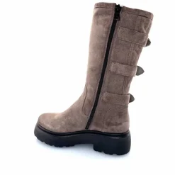 Rock|Bottes<Mjus Bottes L44304 201 Daim Gris GrisFoncé