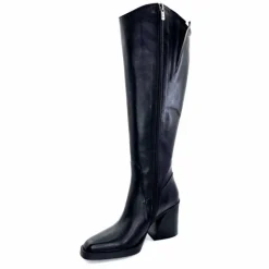 Féminin|Elégant<398-ivoire Bottes Santiags Ivoire 5390 Cuir Noir