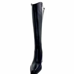 Féminin|Elégant<398-ivoire Bottes Santiags Ivoire 5390 Cuir Noir