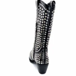 Rock|Santiags<noa harmon Bottes Santiags 8882-06 à Clous Noir