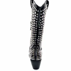 Rock|Santiags<noa harmon Bottes Santiags 8882-06 à Clous Noir