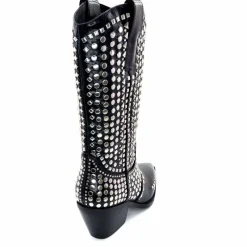 Rock|Santiags<noa harmon Bottes Santiags 8882-06 à Clous Noir