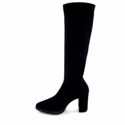 Talon|Soirée<miss elastic Bottes Stretch Ivoire 77067 Noir