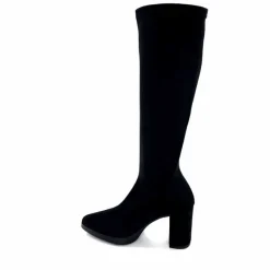 Talon|Soirée<miss elastic Bottes Stretch Ivoire 77067 Noir