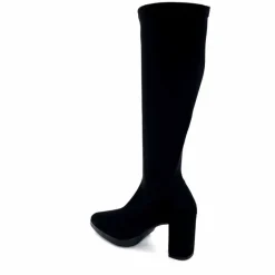 Talon|Soirée<miss elastic Bottes Stretch Ivoire 77067 Noir
