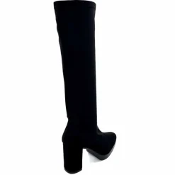 Talon|Soirée<miss elastic Bottes Stretch Ivoire 77067 Noir