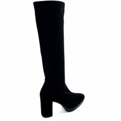 Talon|Soirée<miss elastic Bottes Stretch Ivoire 77067 Noir