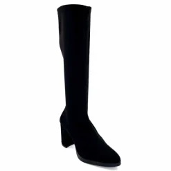 Talon|Soirée<miss elastic Bottes Stretch Ivoire 77067 Noir