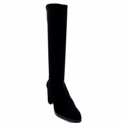 Talon|Soirée<miss elastic Bottes Stretch Ivoire 77067 Noir
