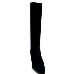 Talon|Soirée<miss elastic Bottes Stretch Ivoire 77067 Noir