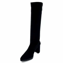 Talon|Soirée<miss elastic Bottes Stretch Ivoire 77067 Noir