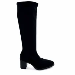 Talon|Soirée<miss elastic Bottes Stretch Ivoire 76202 Noir