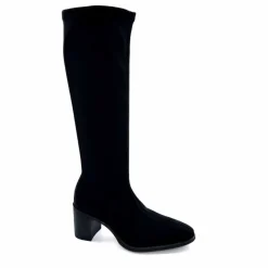 Talon|Soirée<miss elastic Bottes Stretch Ivoire 76202 Noir