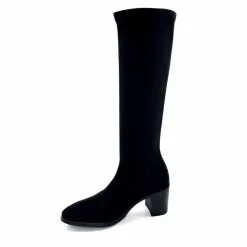 Talon|Soirée<miss elastic Bottes Stretch Ivoire 76202 Noir