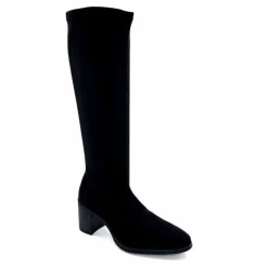 Talon|Soirée<miss elastic Bottes Stretch Ivoire 76202 Noir