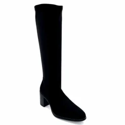 Talon|Soirée<miss elastic Bottes Stretch Ivoire 76202 Noir