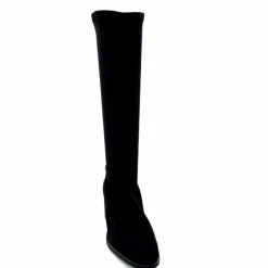 Talon|Soirée<miss elastic Bottes Stretch Ivoire 76202 Noir