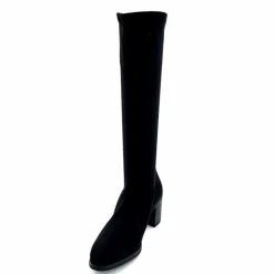 Talon|Soirée<miss elastic Bottes Stretch Ivoire 76202 Noir