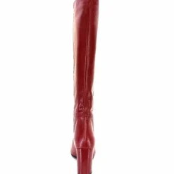 Elégant|Bottes<l'arianna Bottes Tubes St1689 Cuir Mattone Rouge