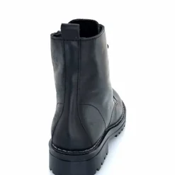 Rock|Bottines<Chacal Bottillon Fermeture Éclair 6830 Cuir Noir