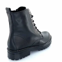 Rock|Bottines<Chacal Bottillon Fermeture Éclair 6830 Cuir Noir