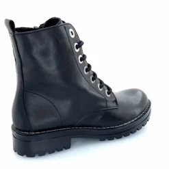 Rock|Bottines<Chacal Bottillon Fermeture Éclair 6830 Cuir Noir