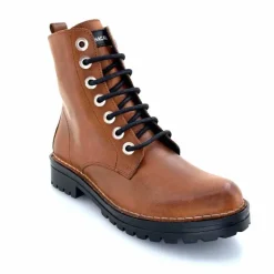Rock|Bottines<Chacal Bottillon Fermeture Éclair 6830 Cuir Ocre Rouille