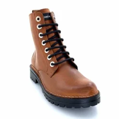 Rock|Bottines<Chacal Bottillon Fermeture Éclair 6830 Cuir Ocre Rouille