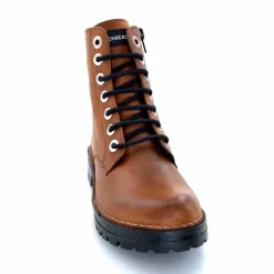 Rock|Bottines<Chacal Bottillon Fermeture Éclair 6830 Cuir Ocre Rouille