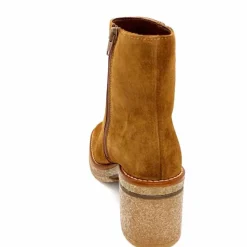 Talon|Basic<Alpe Bottines à Talon 2626 Baby Daim Cuero Camel