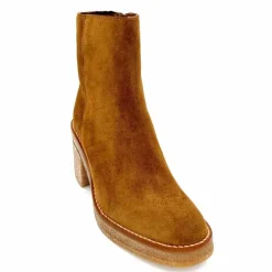 Talon|Basic<Alpe Bottines à Talon 2626 Baby Daim Cuero Camel