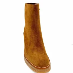 Talon|Basic<Alpe Bottines à Talon 2626 Baby Daim Cuero Camel