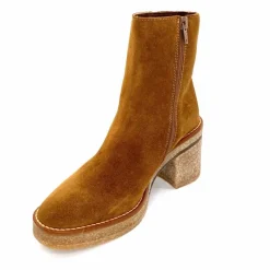 Talon|Basic<Alpe Bottines à Talon 2626 Baby Daim Cuero Camel