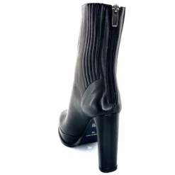 Bottines<chantal Bottines à Talon 2145 Cuir Noir