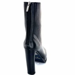 Bottines<chantal Bottines à Talon 2145 Cuir Noir