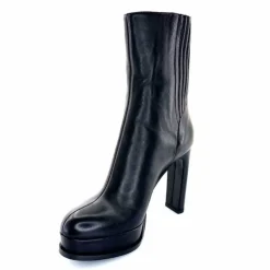 Bottines<chantal Bottines à Talon 2145 Cuir Noir