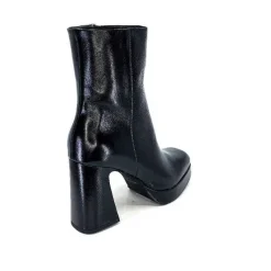Féminin|Elégant<chantal Bottines à Talon 2191 Cuir Vernis Noir