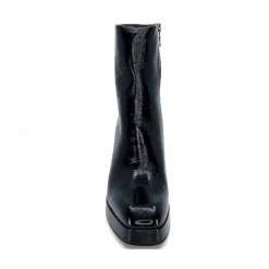 Féminin|Elégant<chantal Bottines à Talon 2191 Cuir Vernis Noir