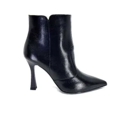 Talon|Féminin<Nero Giardini Bottines à Talon Fin Néro Giardini 1308646 De 100 Cuir Noir