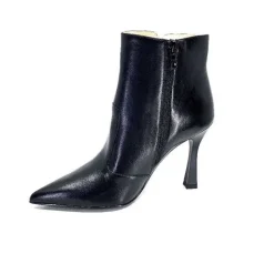 Talon|Féminin<Nero Giardini Bottines à Talon Fin Néro Giardini 1308646 De 100 Cuir Noir