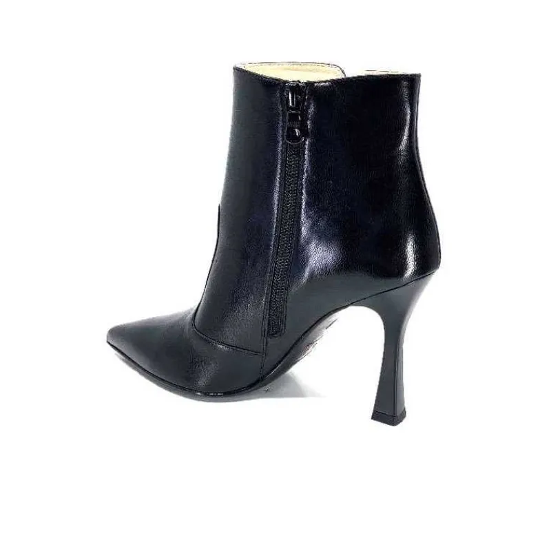 Talon|Féminin<Nero Giardini Bottines à Talon Fin Néro Giardini 1308646 De 100 Cuir Noir
