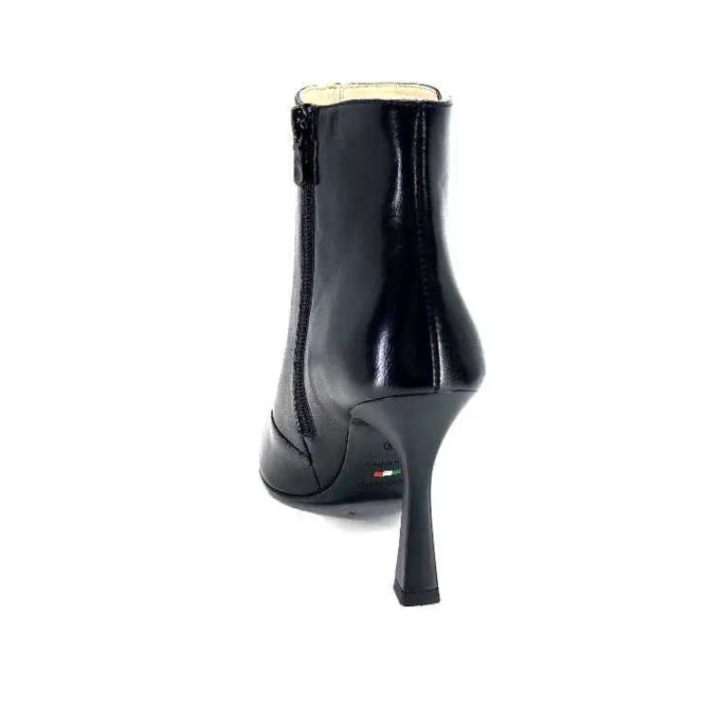 Talon|Féminin<Nero Giardini Bottines à Talon Fin Néro Giardini 1308646 De 100 Cuir Noir