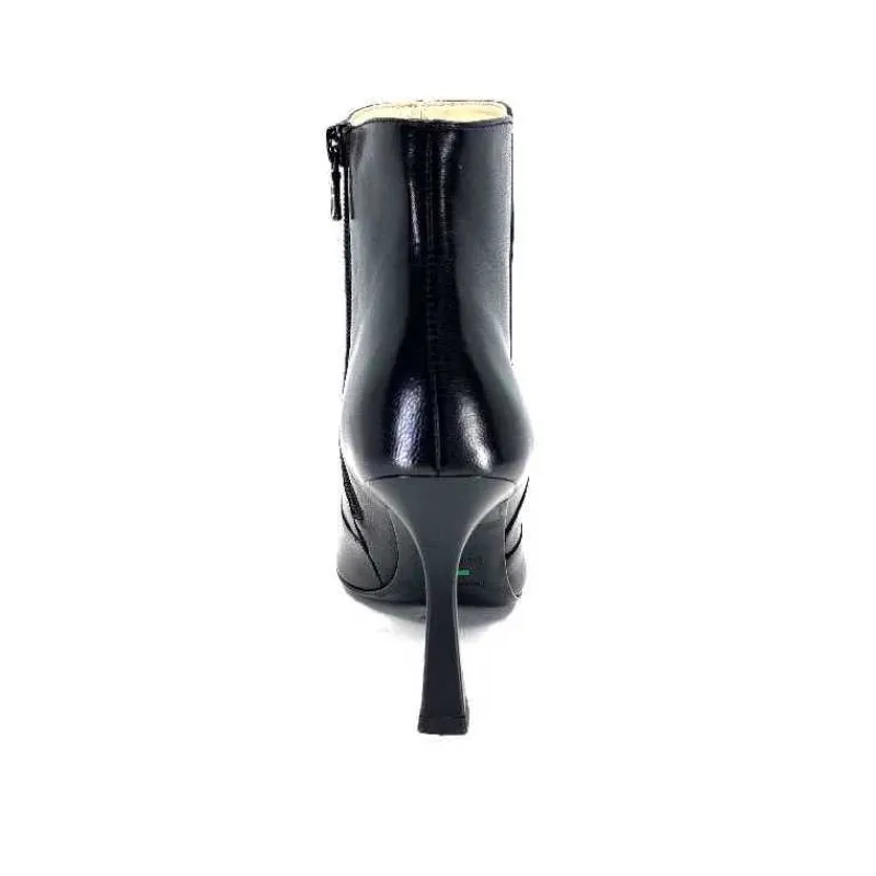 Talon|Féminin<Nero Giardini Bottines à Talon Fin Néro Giardini 1308646 De 100 Cuir Noir