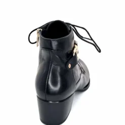 Bijoux<Regarde Le Ciel Bottines à Talon Jolene 25 Cuir Noir