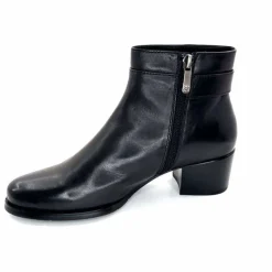 Talon|Féminin<Regarde Le Ciel Bottines à Talon Jolene 27 Cuir Noir