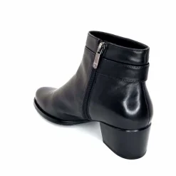 Talon|Féminin<Regarde Le Ciel Bottines à Talon Jolene 27 Cuir Noir