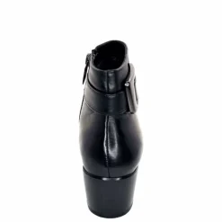 Talon|Féminin<Regarde Le Ciel Bottines à Talon Jolene 27 Cuir Noir