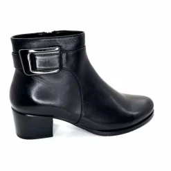 Talon|Féminin<Regarde Le Ciel Bottines à Talon Jolene 27 Cuir Noir